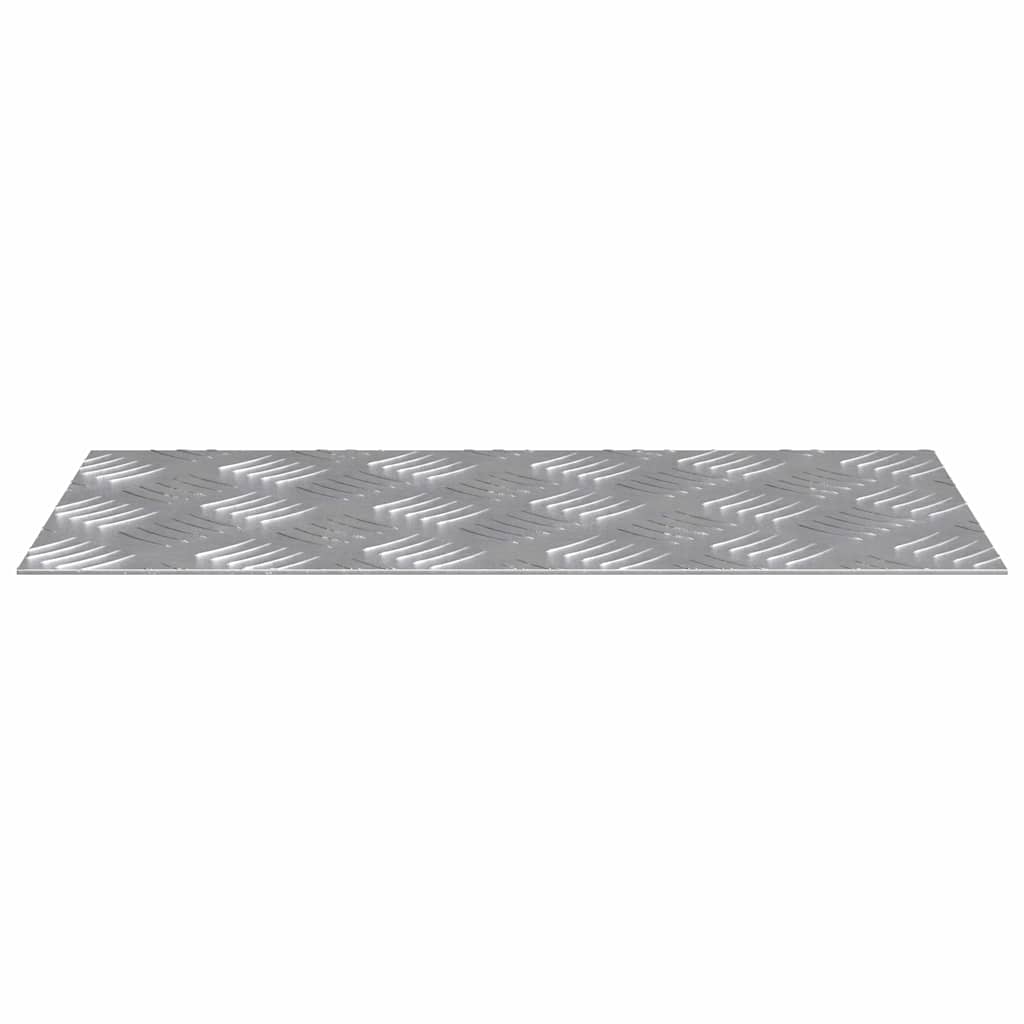 Treppe Tritt Rechtwinklig 4 pcs Silber 40 x 20 cm Aluminium