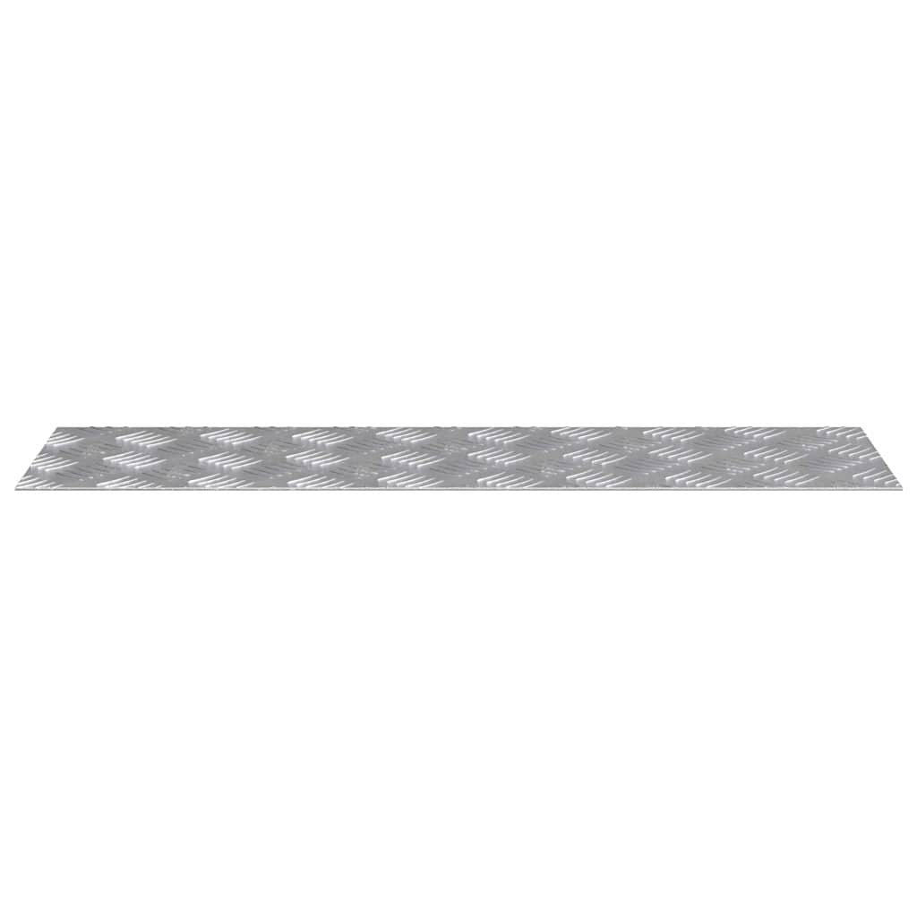 Treppe Tritt Rechtwinklig 2 pcs Silber 70 x 20 cm Aluminium