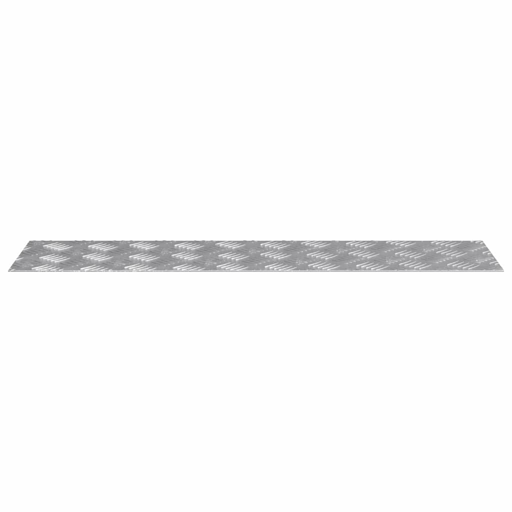 Treppe Tritt Rechtwinklig 2 pcs Silber 80 x 20 cm Aluminium