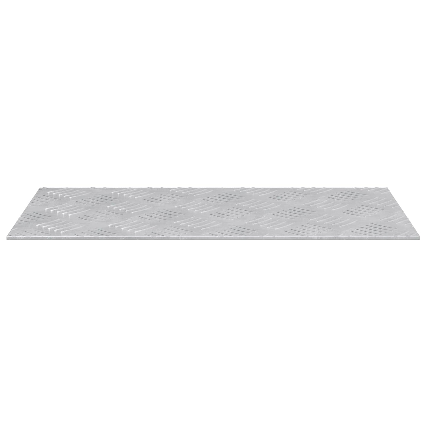Treppe Tritt Rechtwinklig 4 pcs Silber 50 x 25 cm Aluminium
