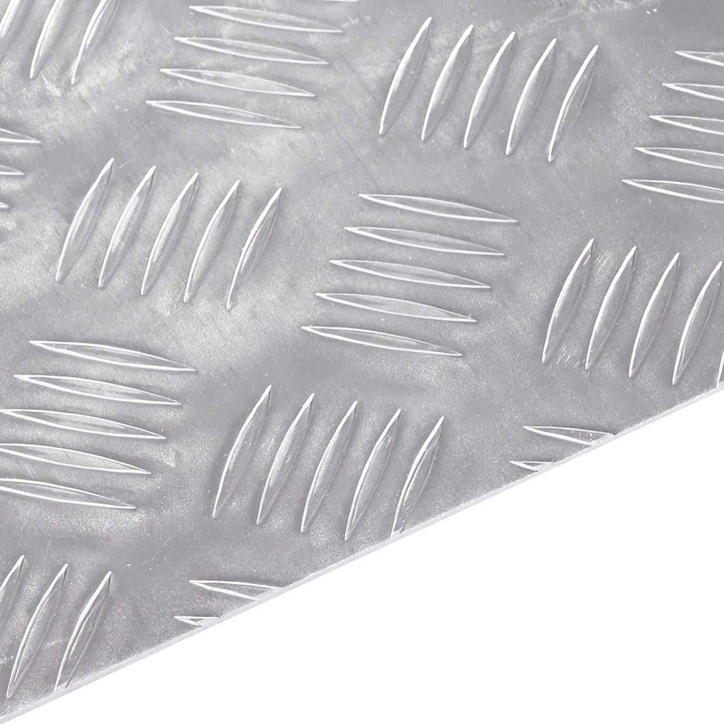 Treppe Tritt Rechtwinklig 2 pcs Silber 40 x 30 cm Aluminium