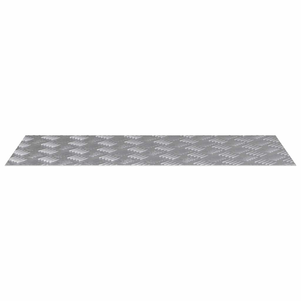 Treppe Tritt Rechtwinklig 2 pcs Silber 90 x 40 cm Aluminium
