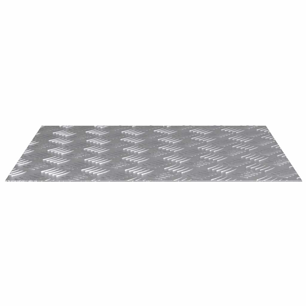 Treppe Tritt Rechtwinklig 2 pcs Silber 60 x 50 cm Aluminium