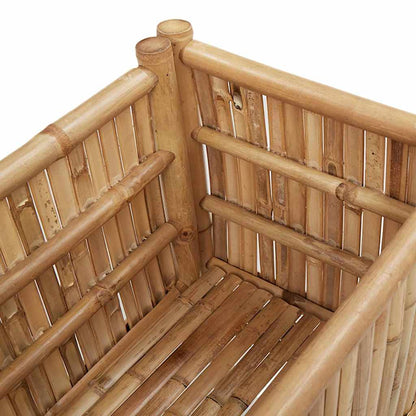 vidaXL Hochbeet Braun 70 x 35 x 70 cm Bambus