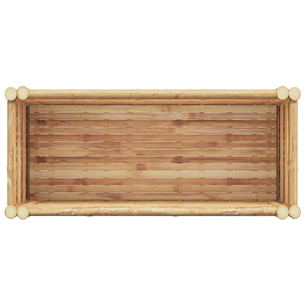 vidaXL Hochbeet Braun 70 x 35 x 70 cm Bambus