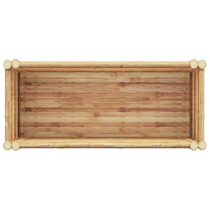 vidaXL Hochbeet Braun 70 x 35 x 70 cm Bambus
