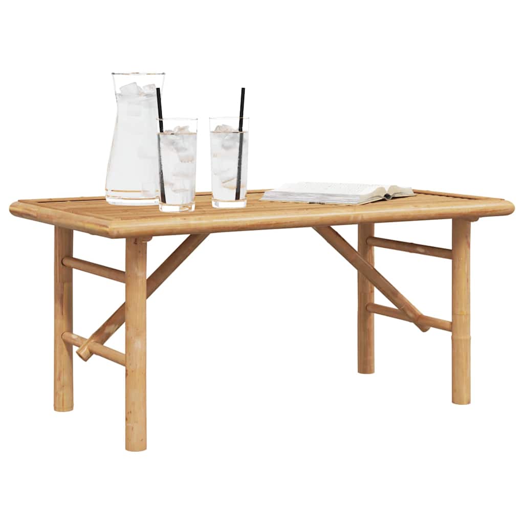 vidaXL Couchtisch Braun 90 x 50 x 43 cm Bambus