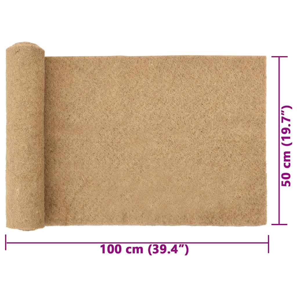 Nagermatte Hanf 0,5x1 m 5 mm
