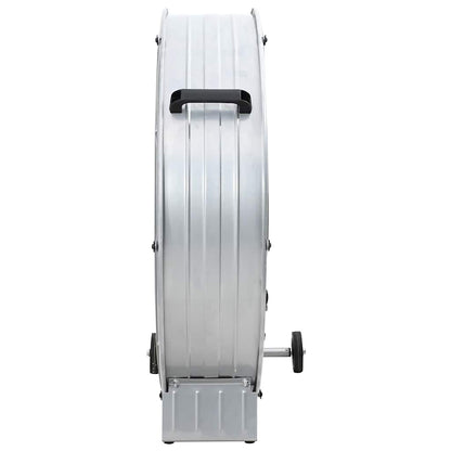 Trommelventilator Mit Rad Silber 79 x 37 x 82 cm Aluminium