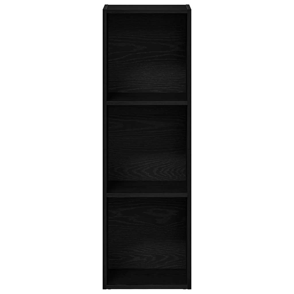 vidaXL Bücherregal Schwarz Eichen-Optik 36x30x114 cm Holzwerkstoff
