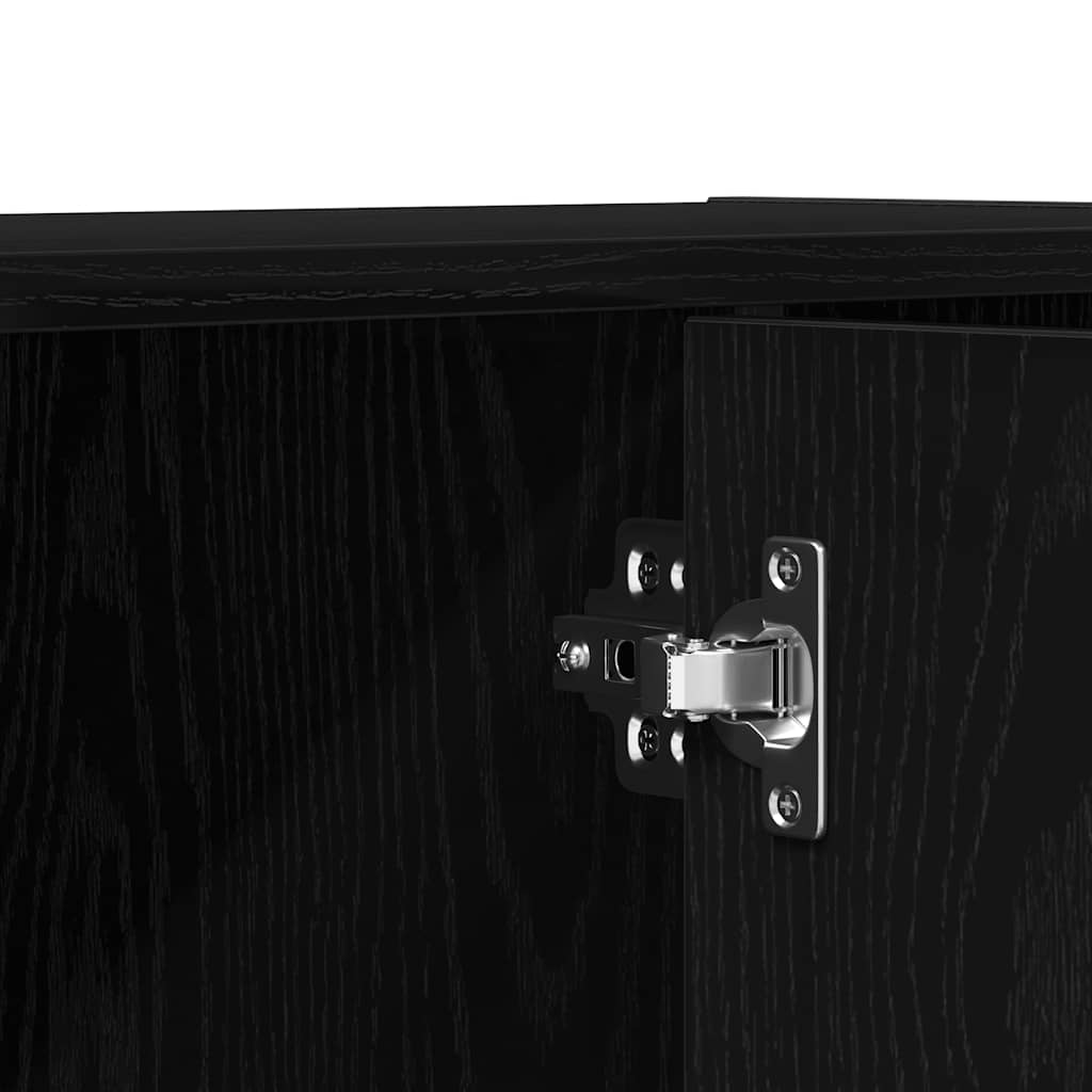 Bücherregal/Raumteiler Schwarze Eiche 60,5x30x90cm Holzwerkstoff