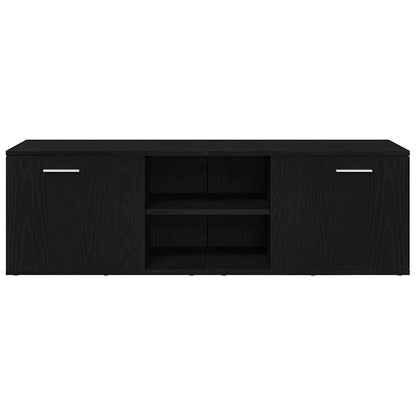 TV-Schrank Schwarze Eiche 120x34x37 cm Holzwerkstoff