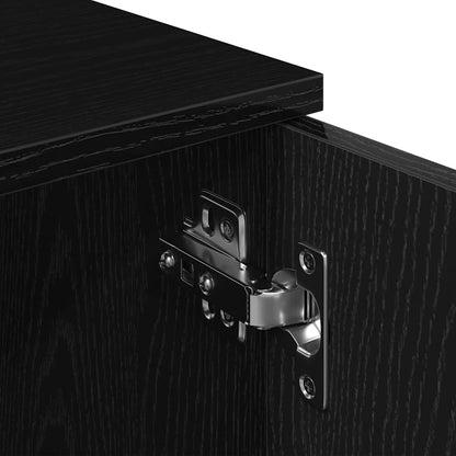 TV-Schrank Schwarze Eiche 120x34x37 cm Holzwerkstoff