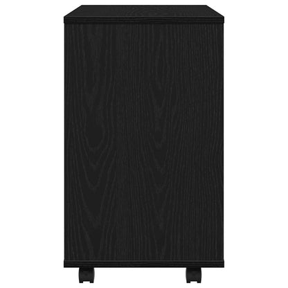 vidaXL Beistelltisch Schwarze Eiche 70 x 35 x 60 cm Holzwerkstoff