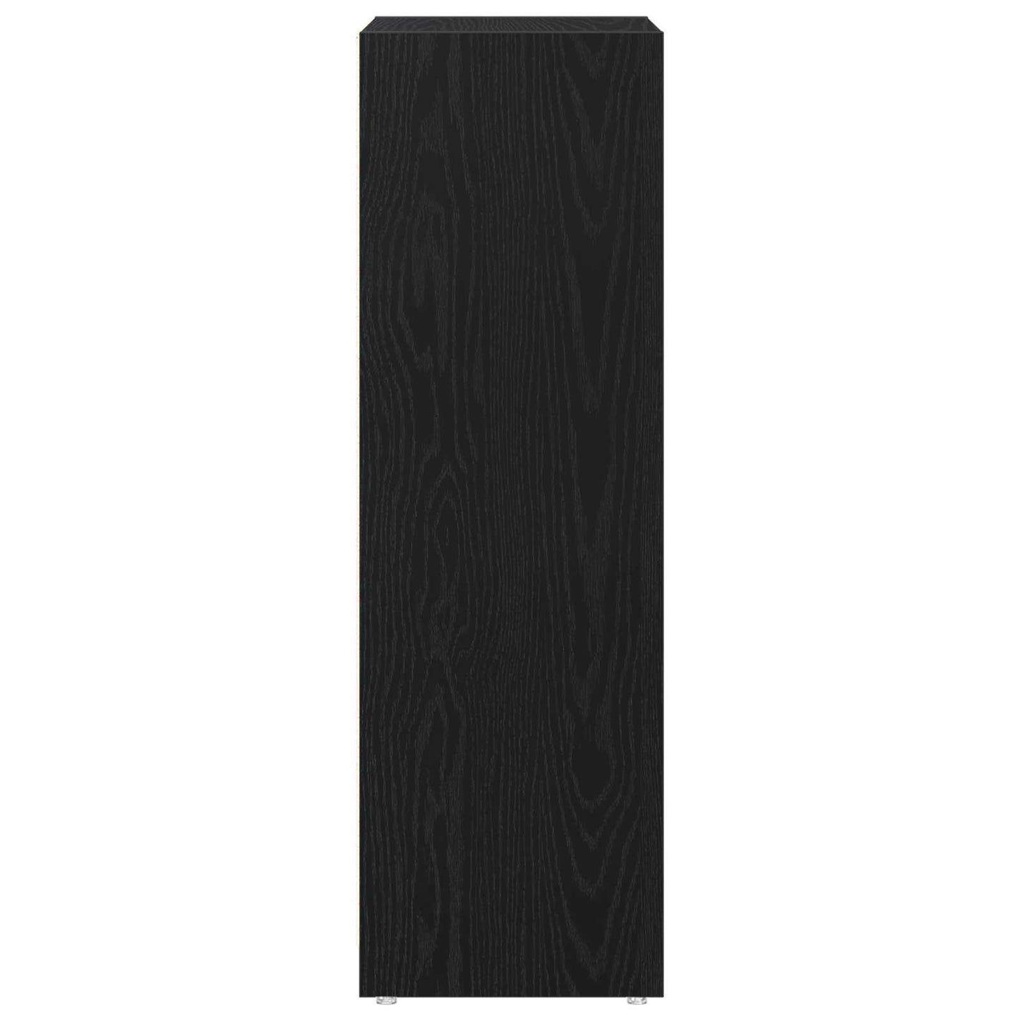 vidaXL Badezimmerschrank mit Tür Schwarz Eichen-Optik 30 x 30 x 95 cm