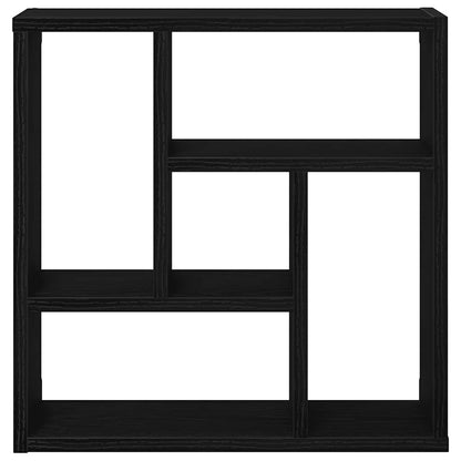 vidaXL Wandregal Schwarz Eichen-Optik 45x16x45 cm Holzwerkstoff