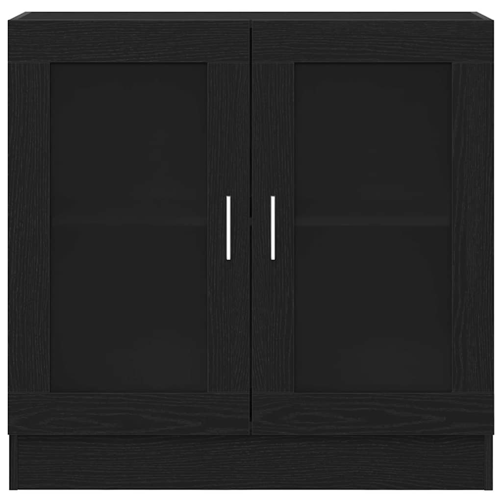 vidaXL Bücherregal Schwarz Eichen-Optik 82,5 x 30,5 x 80 cm