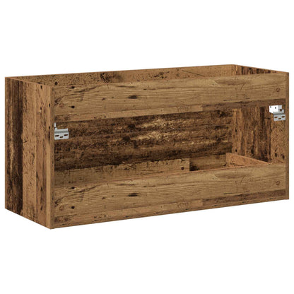 vidaXL | Spülenschrank | mit Schubladen Wandmontiert Holzwerkstoff