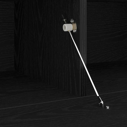 TV-Schränk Schwarz Eichen-Optik 75 x 35 x 40 cm Holzwerkstoff