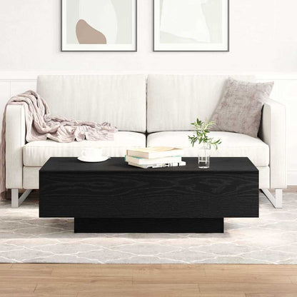 vidaXL Couchtisch Schwarz Eichen-Optik 100 x 49,5 x 31 cm