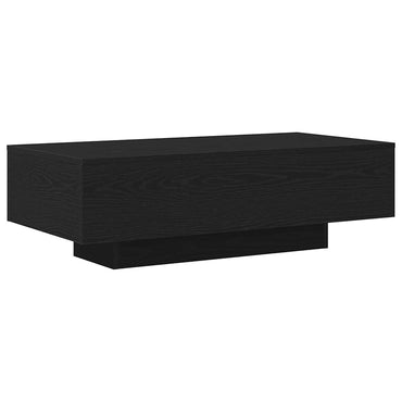 vidaXL Couchtisch Schwarz Eichen-Optik 100 x 49,5 x 31 cm