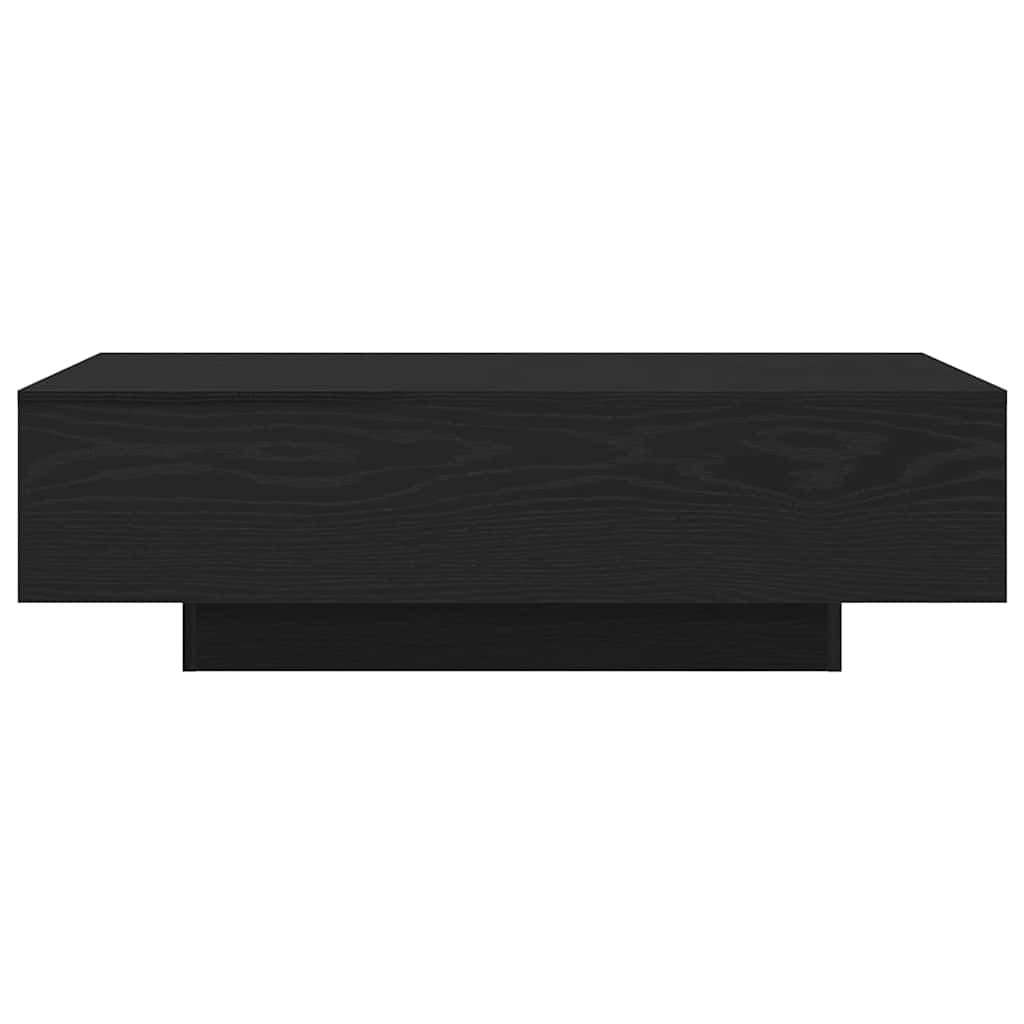 vidaXL Couchtisch Schwarz Eichen-Optik 100 x 49,5 x 31 cm