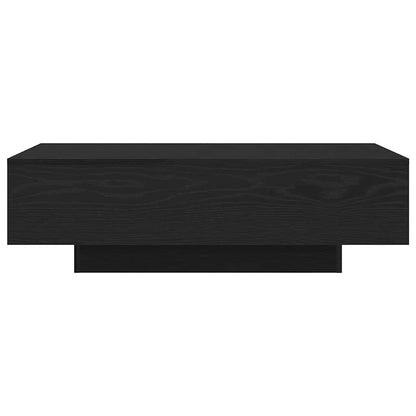 vidaXL Couchtisch Schwarz Eichen-Optik 100 x 49,5 x 31 cm