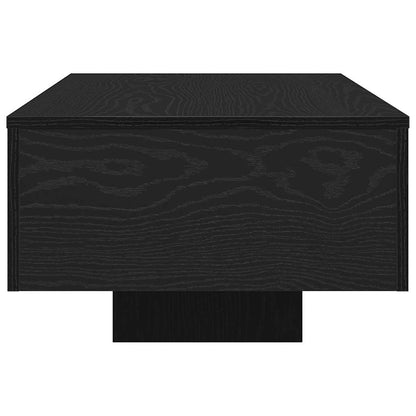 vidaXL Couchtisch Schwarz Eichen-Optik 100 x 49,5 x 31 cm