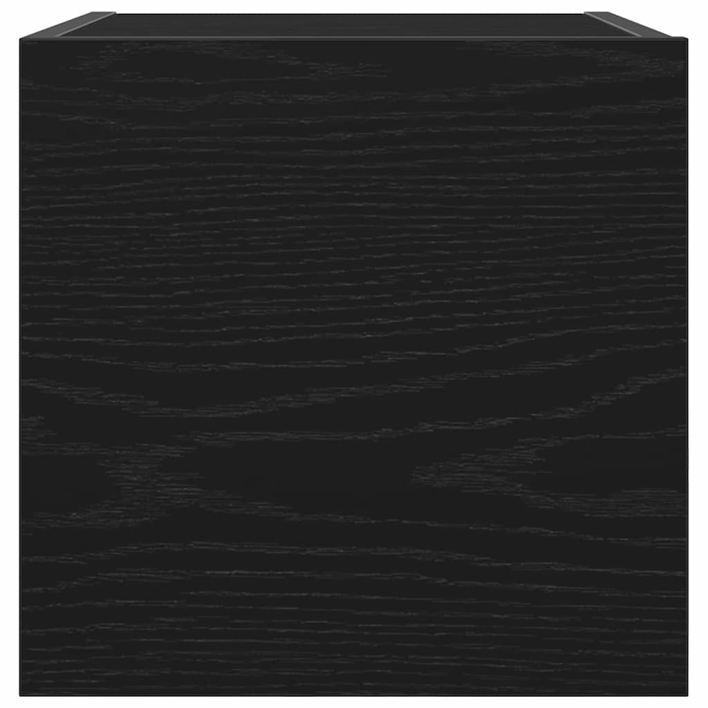 TV-Schränk Schwarz Eichen-Optik 30,5 x 30 x 30 cm Holzwerkstoff