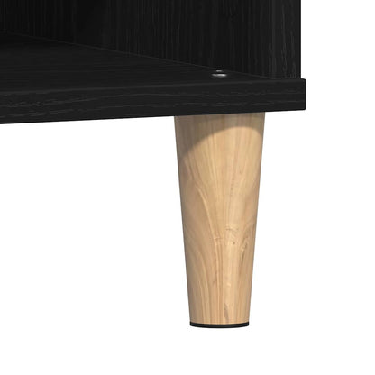 Couchtisch Schwarz Eichen-Optik 60 x 60 x 30 cm Holzwerkstoff