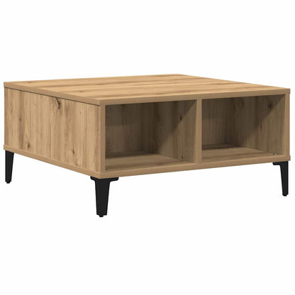 vidaXL Couchtisch Artisan-Eiche 60 x 60 x 30 cm
