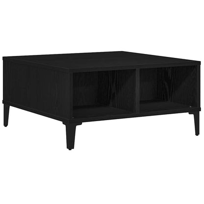 vidaXL Couchtisch Schwarz Eichen-Optik 60 x 60 x 30 cm
