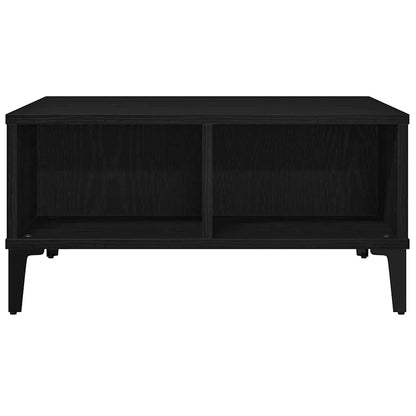vidaXL Couchtisch Schwarz Eichen-Optik 60 x 60 x 30 cm