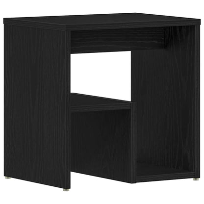 vidaXL Nachttisch 2 pcs Schwarz Eichen-Optik 40 x 30 x 40 cm