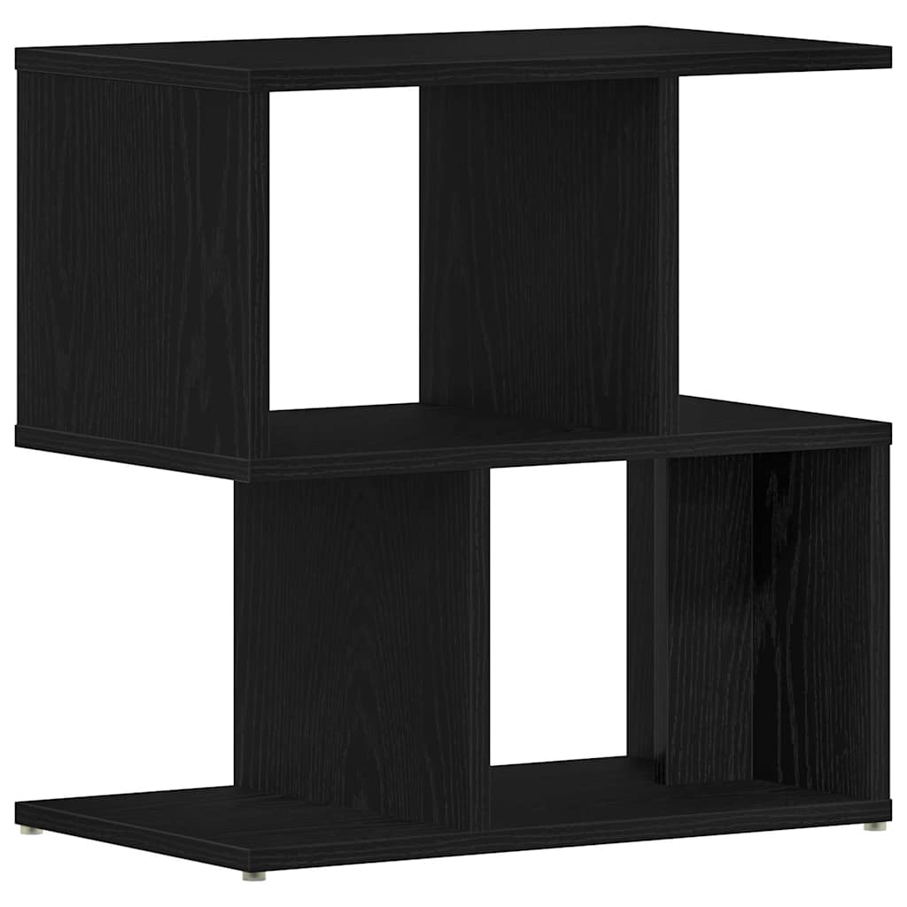 vidaXL Nachttisch Schwarz Eichen-Optik 50 x 30 x 51,5 cm Holzwerkstoff