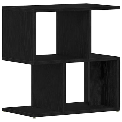 vidaXL Nachttisch Schwarz Eichen-Optik 50 x 30 x 51,5 cm Holzwerkstoff
