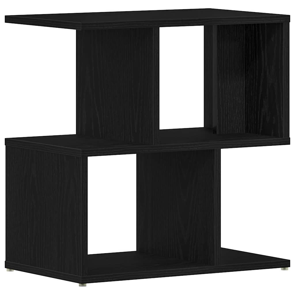 vidaXL Nachttisch Schwarz Eichen-Optik 50 x 30 x 51,5 cm Holzwerkstoff