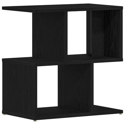 vidaXL Nachttisch Schwarz Eichen-Optik 50 x 30 x 51,5 cm Holzwerkstoff