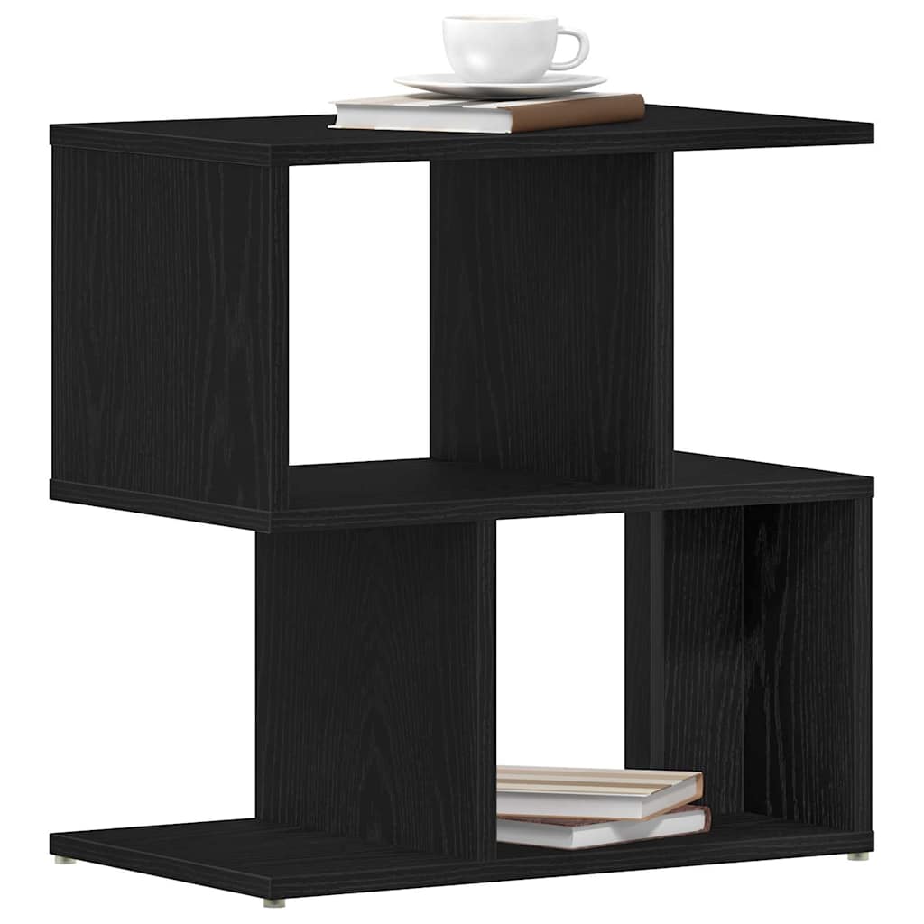 vidaXL Nachttisch Schwarz Eichen-Optik 50 x 30 x 51,5 cm Holzwerkstoff