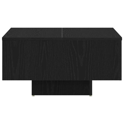 Couchtisch Schwarz Eichen-Optik 60 x 60 x 31,5 cm Holzwerkstoff