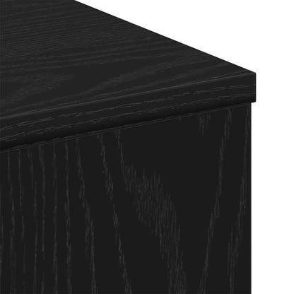 vidaXL Couchtisch Schwarz Eichen-Optik 90 x 67 x 33 cm Holzwerkstoff