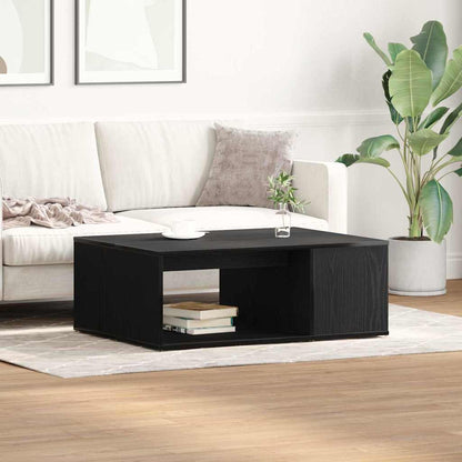 vidaXL Couchtisch Schwarz Eichen-Optik 90 x 67 x 33 cm Holzwerkstoff
