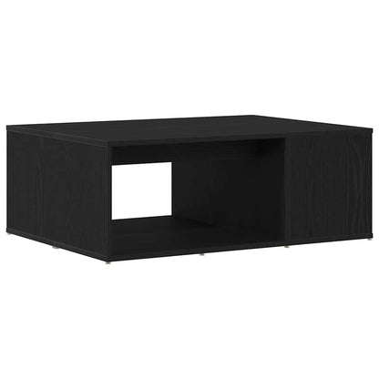 vidaXL Couchtisch Schwarz Eichen-Optik 90 x 67 x 33 cm Holzwerkstoff