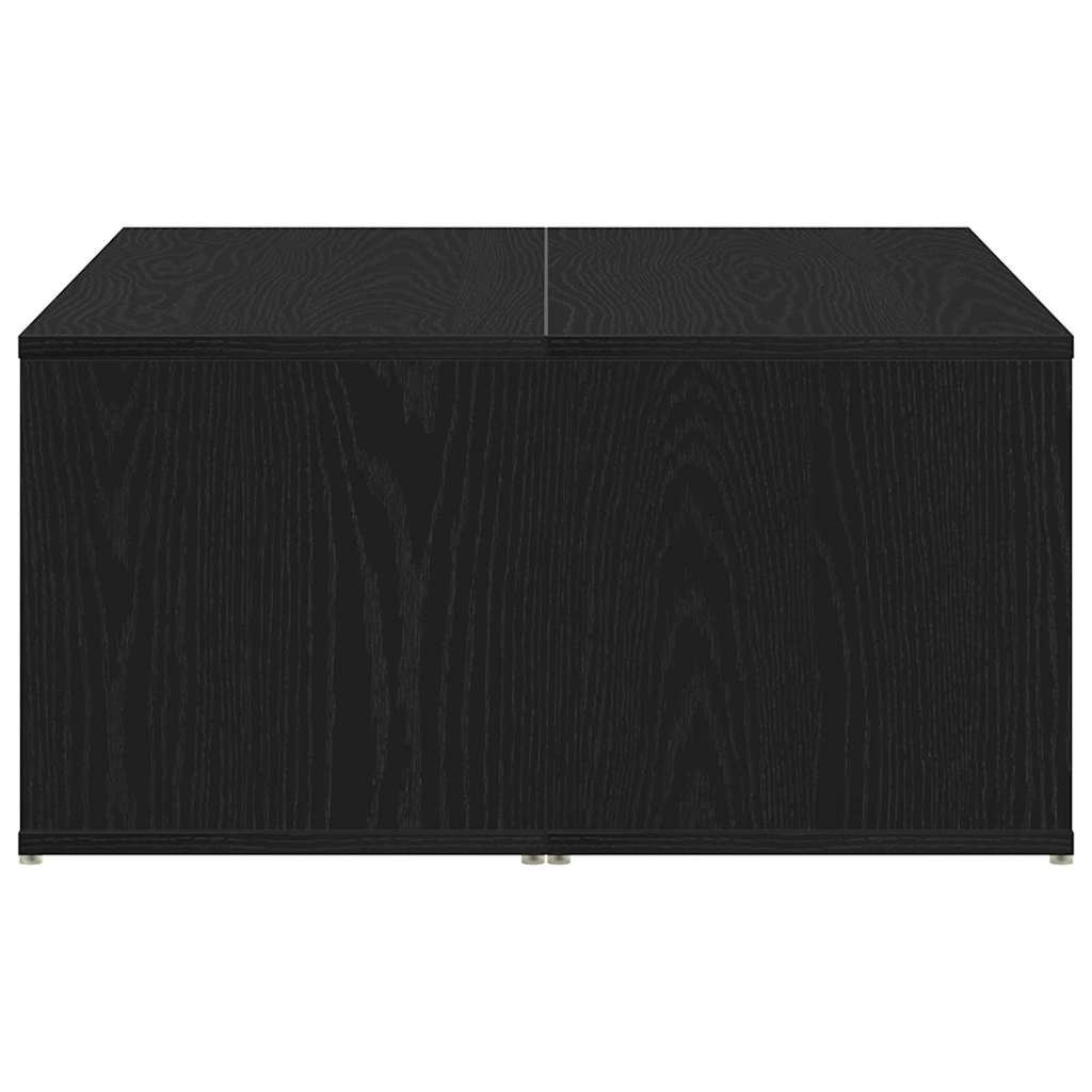 vidaXL Couchtisch Schwarz Eichen-Optik 90 x 67 x 33 cm Holzwerkstoff