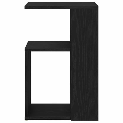 vidaXL Beistelltisch Schwarz Eichen-Optik 36 x 30 x 56 cm