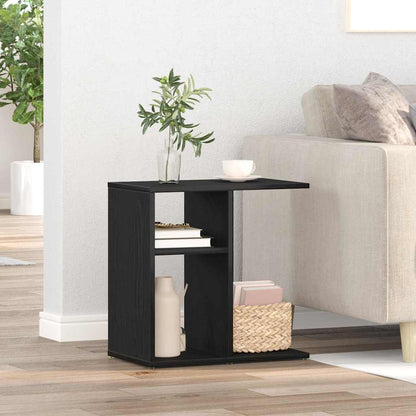 vidaXL Beistelltisch Schwarz Eichen-Optik 50 x 30 x 50 cm