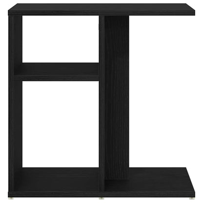vidaXL Beistelltisch Schwarz Eichen-Optik 50 x 30 x 50 cm