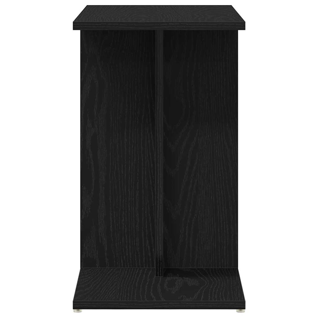 vidaXL Beistelltisch Schwarz Eichen-Optik 50 x 30 x 50 cm