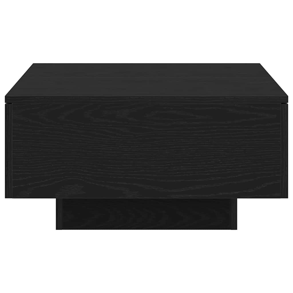 vidaXL Couchtisch Schwarz Eichen-Optik 90 x 60 x 31 cm Holzwerkstoff