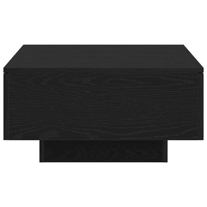 vidaXL Couchtisch Schwarz Eichen-Optik 90 x 60 x 31 cm Holzwerkstoff